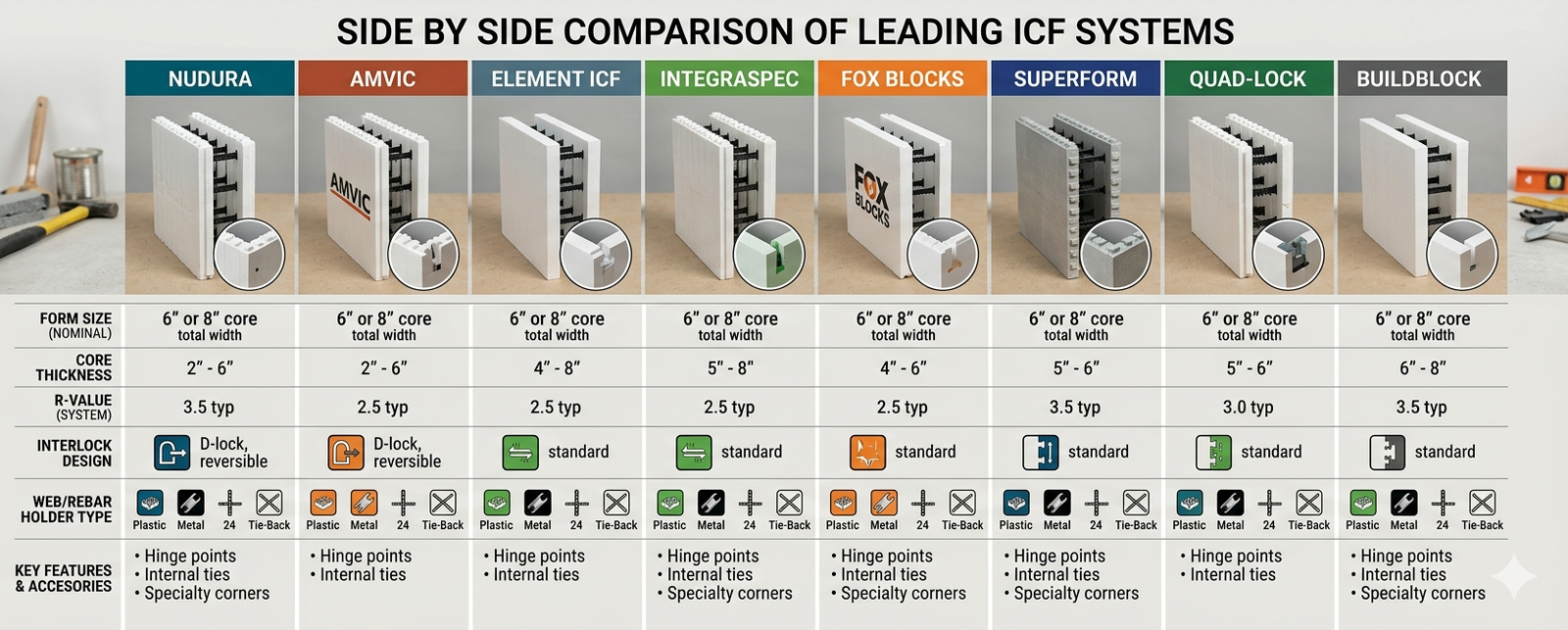 ICF Brand Comparison Ontario 2026