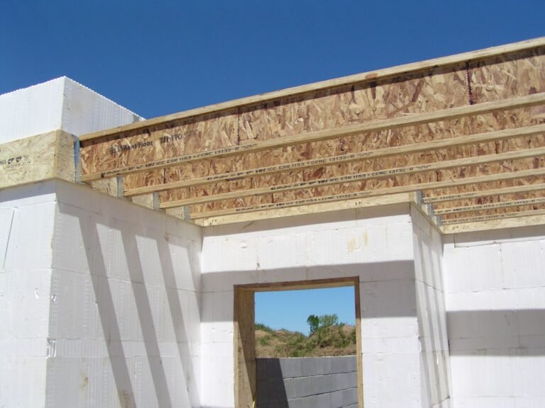 Window opening in ICF cottage walls
