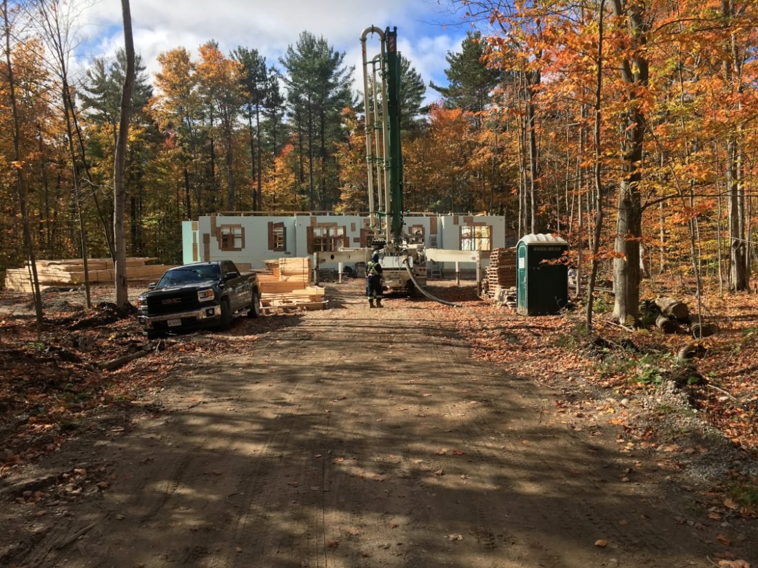 ICF Blocks-Ready to Pour