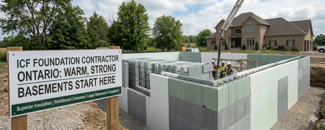 ICF Foundation Contractor Simcoe County | Local ICF Foundations 2026