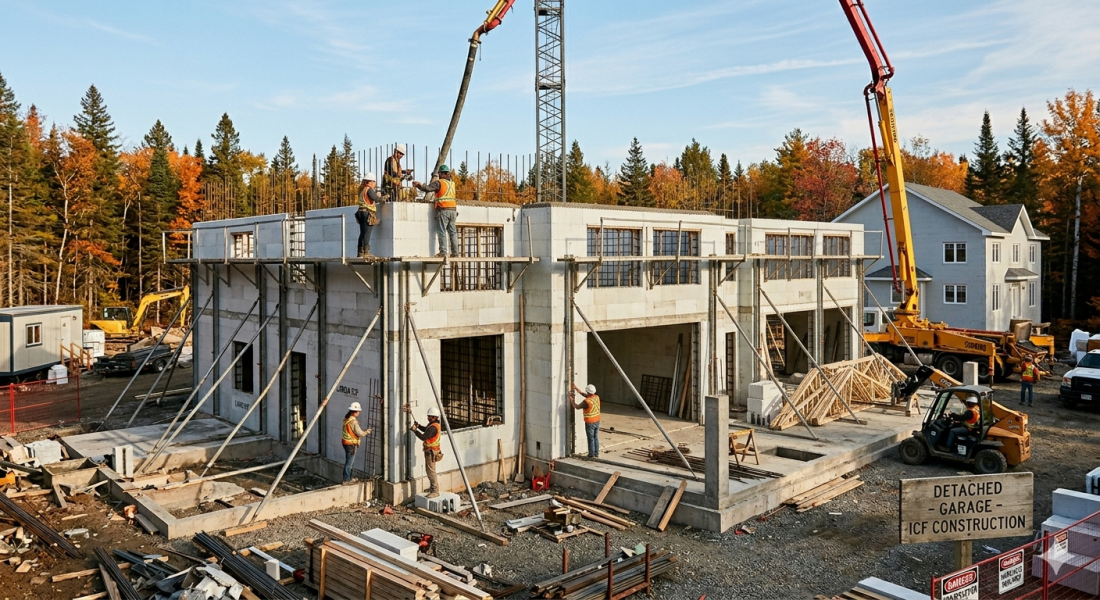 icf garage cost ontario